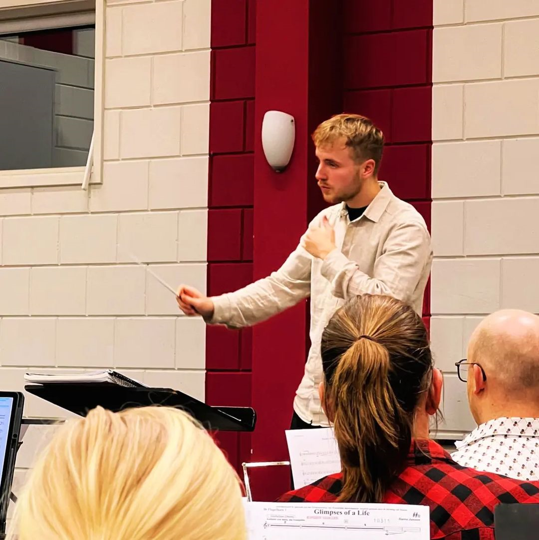 Luca van den Bergh fanfare Eendracht Aalten